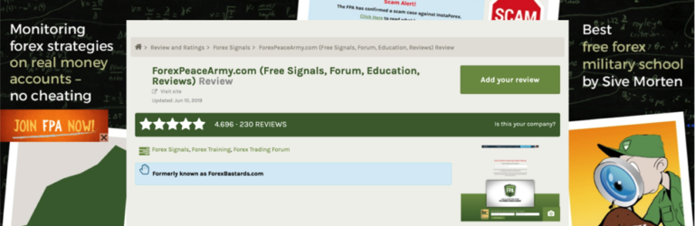 Forex Peace Army | Forex Reviews by Traders | Evolution and Future