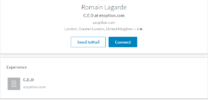 Romain Lagarde on LINKED today.PNG