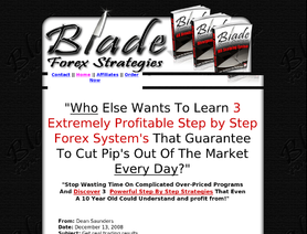 Dean saunders blade forex strategies resource easy investing