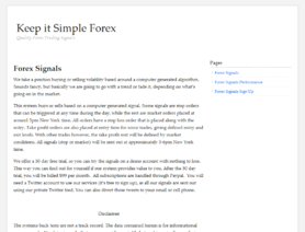 KeepItSimpleForex.com