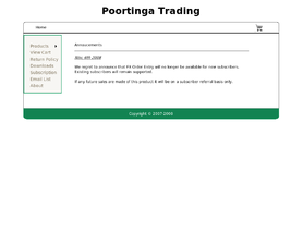 poortingatrading.com