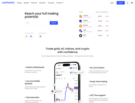 JustMarkets (ex. JustForex)